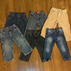 ✨6 Pairs of Boys 2T Jeans✨